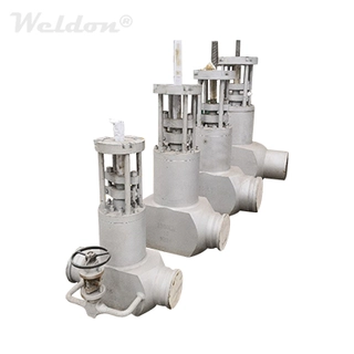 Large Bore Power Plant Gate Valve, 8-14 Inch, 2500 LB, WC6, BW