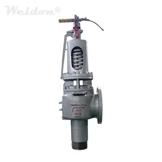 ASTM A216 WCB Bellow Balanced Safety Valve, 6X12 Inch, Flanged End