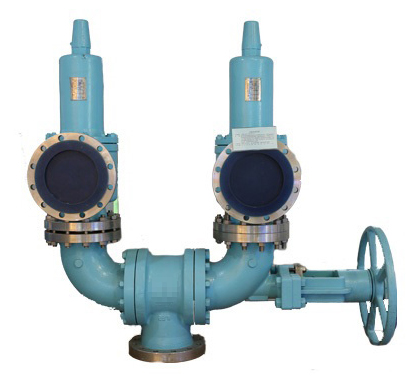 Conventional Changeover Valve with Two Safety Valves