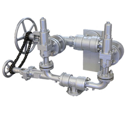 Double Linkage Change-Over Valve