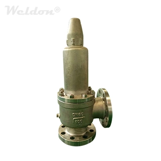 SS CF8M Safety Valve, 4 Inch, Closed Bonnet, Low Lift, Flange End