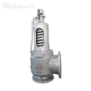 Open Bonnet Safety Valve, A216 WCB, 12 X 14 inch, Class 150, Lever