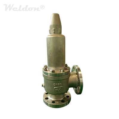 SS CF8M Safety Valve, 4 Inch, Closed Bonnet, Low Lift, Flange End