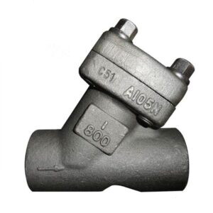 ASTM A105N Y Strainer, BS 5352, 1 Inch, Class 800 LB, SW End