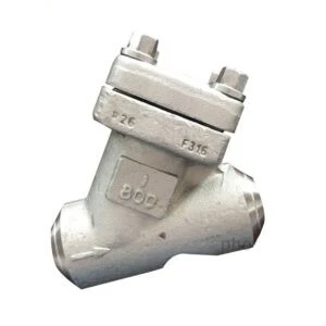 API 594 Y Strainer, ASTM A182 F316, 1 Inch, CL 800 LB, NPT