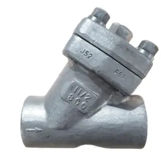 BS 5352 Y Type Strainer, ASTM A182 F53, 1/2 Inch, 800 LB, SW