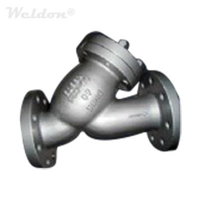 Stainless Steel Y Strainer, DIN 3356, CF8, DN80, PN16, RF Ends