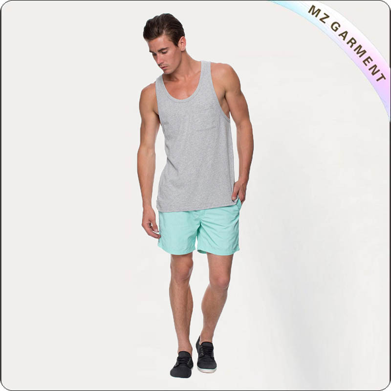 Beach Shorts with Sports Shoes
