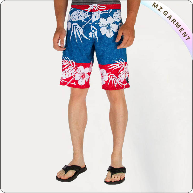 Board Shorts with Print