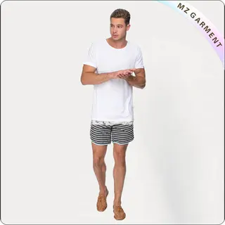 Stripy Style Beach Shorts