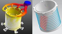 Influence of Partial Coating of Die-cast Mold on Die-cast Parts