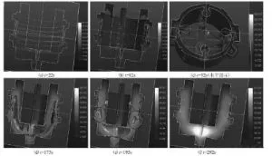 The solidification process of the original scheme