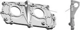 Die-cast Mold Design for Engine Chain Covers