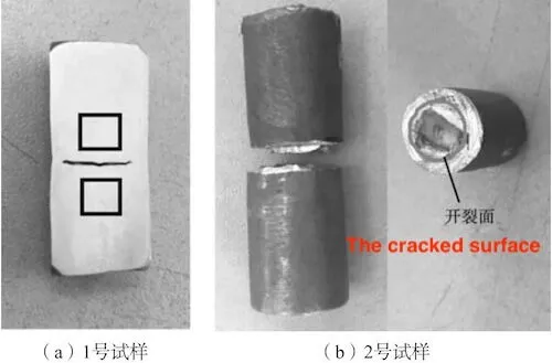 The schematic diagram of the analysis sample