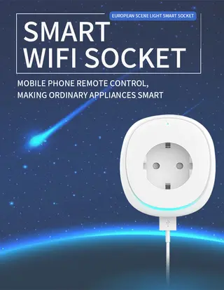 smart remote control wifi plug socket
