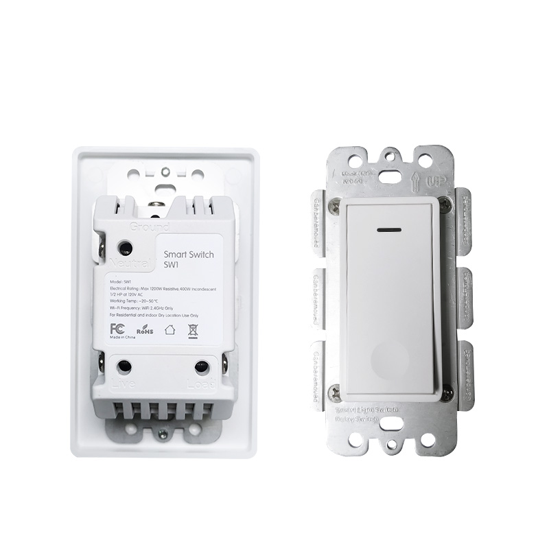 Wifi Controlled Light Switch Smart Switch 16A 70*115mm