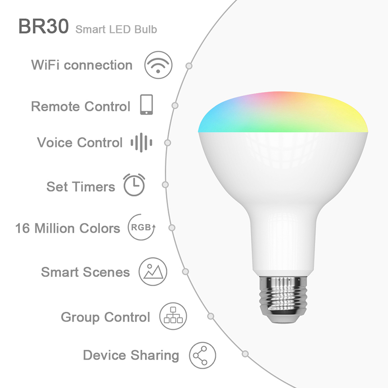smart led bulb 12w