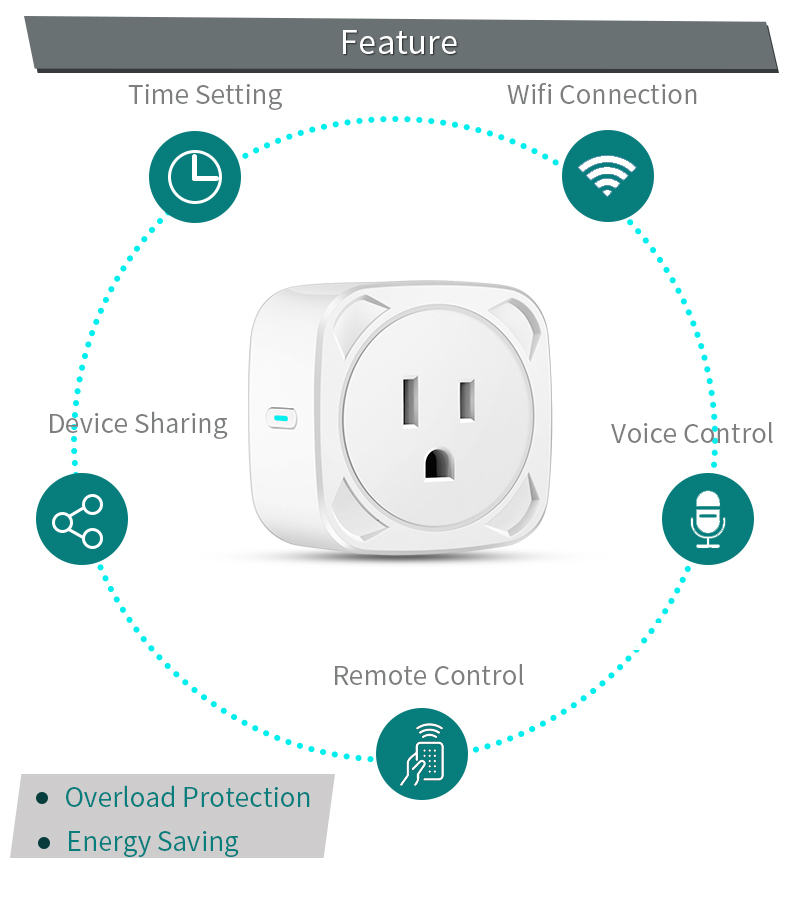 Wifi Electrical Outlet Smart Plug