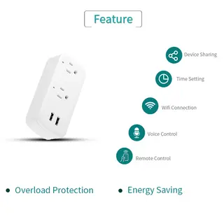 Smart Remote Control Wifi Plug Socket