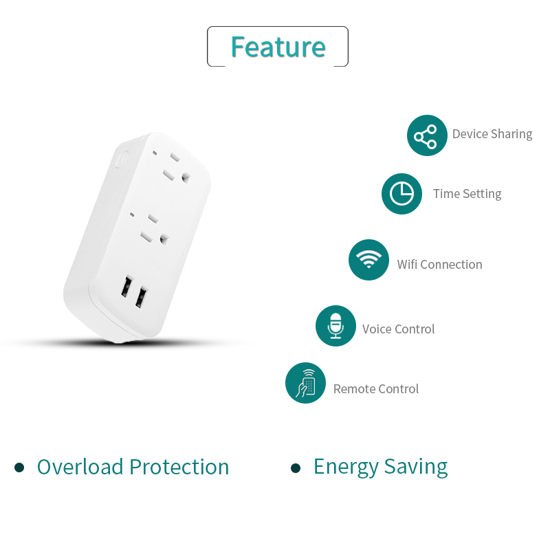 Smart Remote Control Wifi Plug Socket