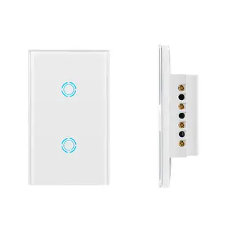 Remote Control Electric Switch Smart Wireless Lamp Switch 2 Gang