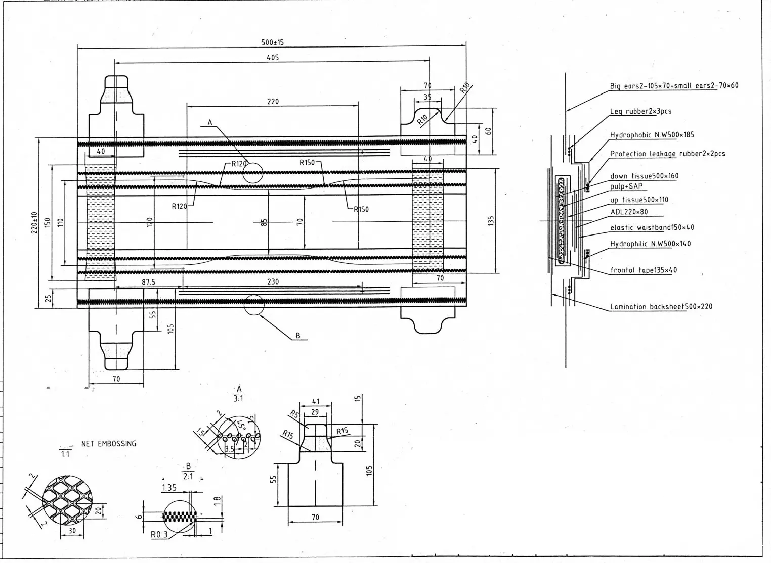 Diaper Structure and Material In-Depth Analysis