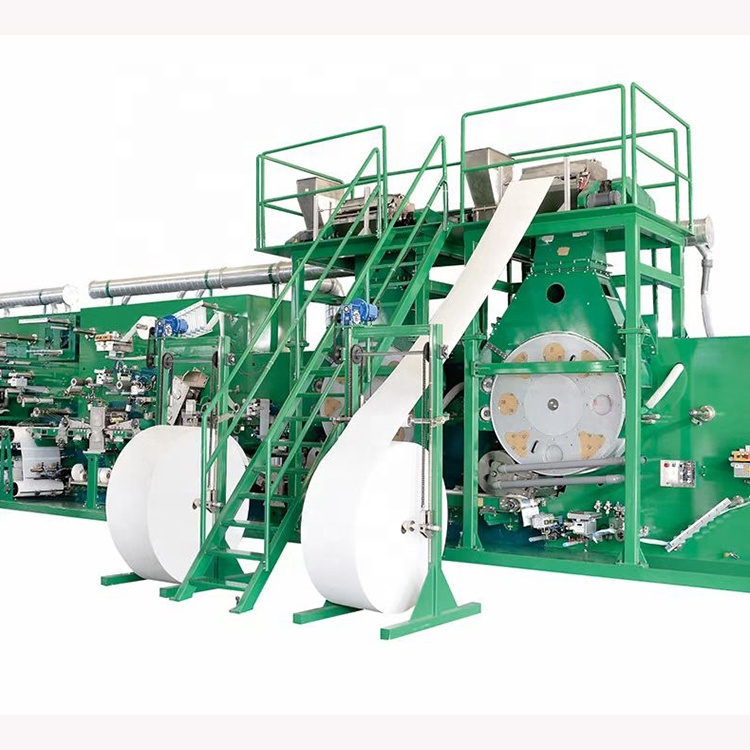 High Performance Super Absorbent Adult Diaper Production Line