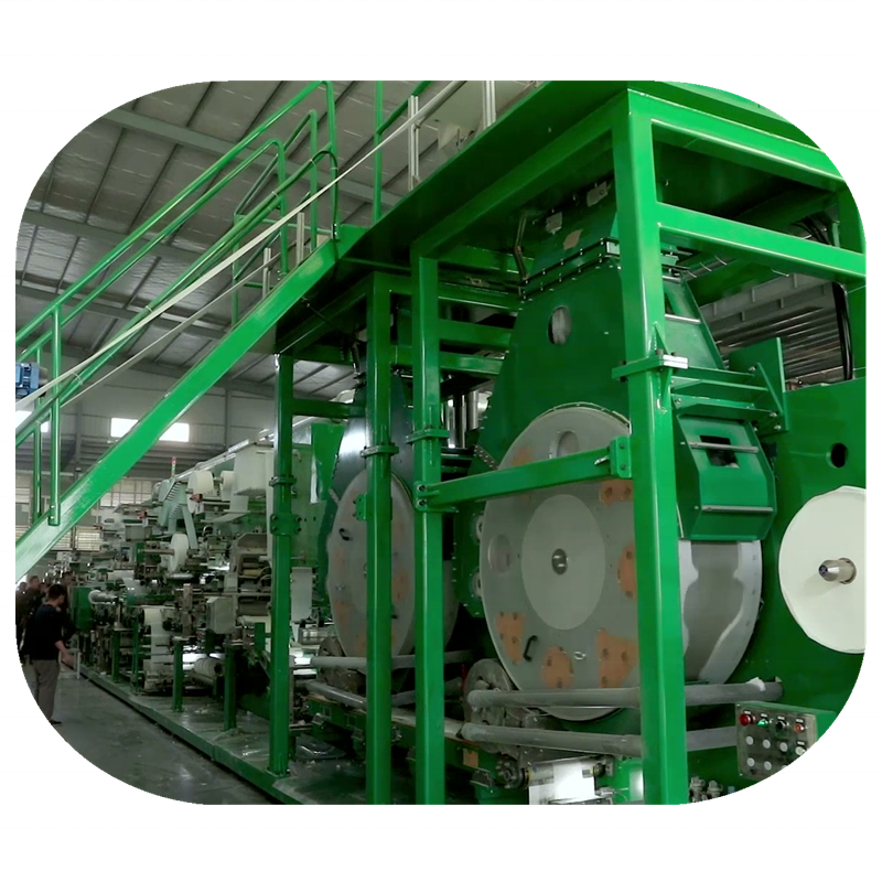High Speed Disposable Adult Diaper Manufacturing Machine