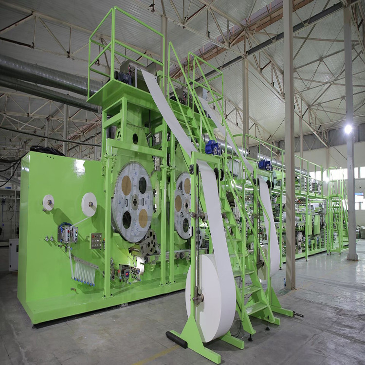 High Speed Disposable Adult Diaper Manufacturing Machine