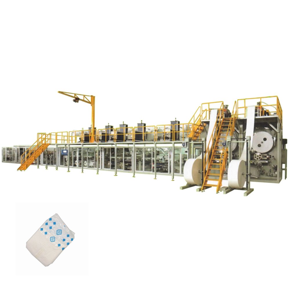 Latest Design Fully Servo Soft-Touch Adult Diaper Machinery