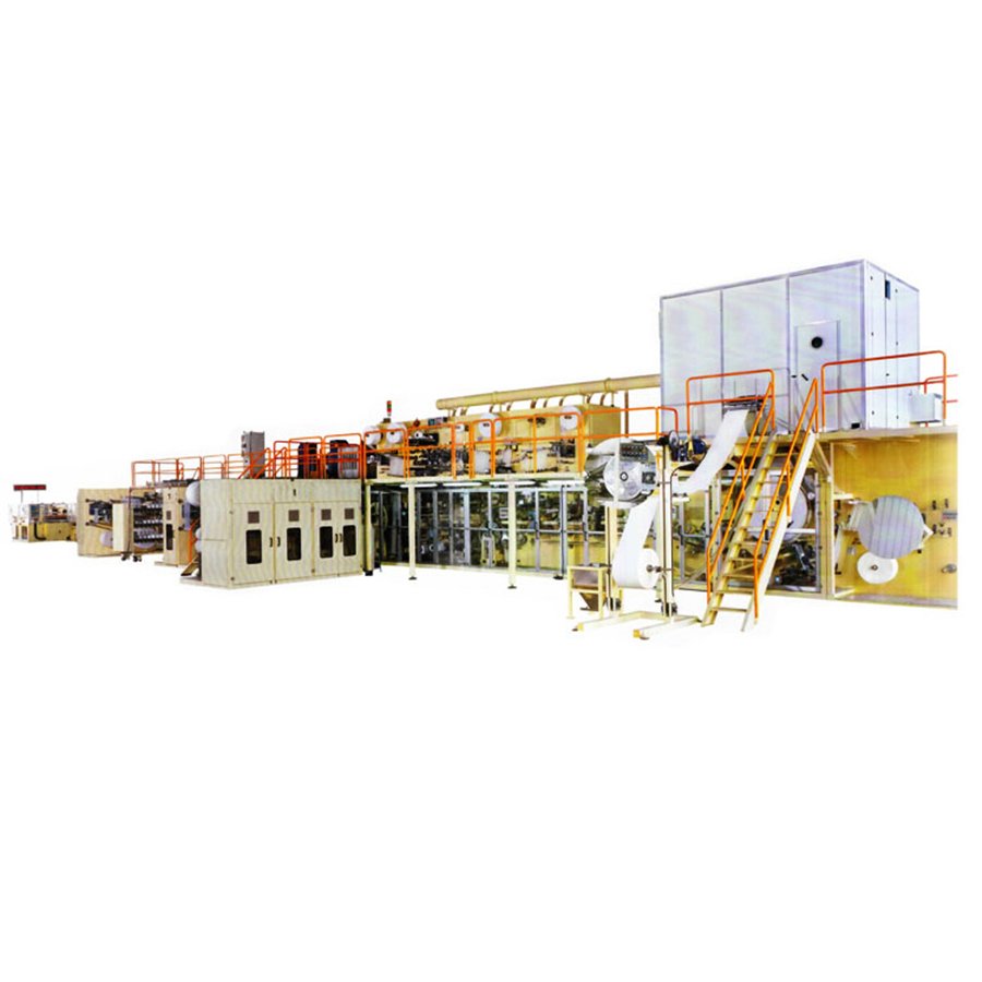 Latest Design Fully Servo Soft-Touch Adult Diaper Machinery