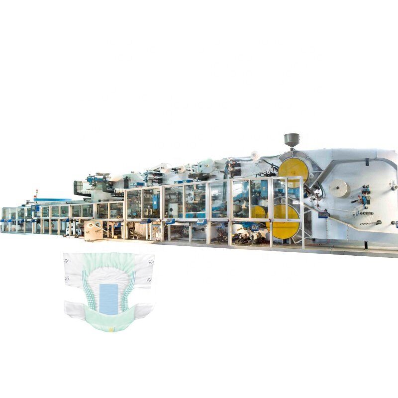 PLC Control Adult Diaper Making and Packing Machine - Topper