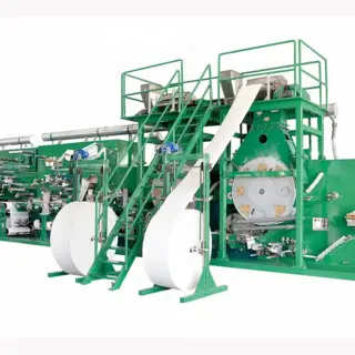 High Performance Super Absorbent Adult Diaper Production Line