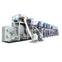 Low Cost Auto Adult Diaper Making Machine with HMI Operation