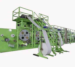 Professional PLC Control Adult Diaper Production Line