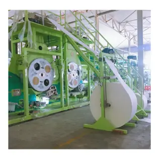 Dual Frequency Conversion Control Adult Diaper Making Machine
