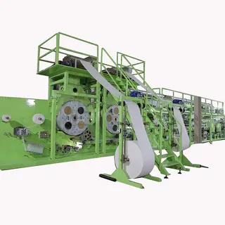 Reusable Full Servo Adult Diaper Making Machines Hot Sell
