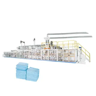 Full Servo Frequency Conversion Adult Diaper Making Machine