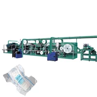 Fully Automatic Servo Adult Patient Diaper Making Machines