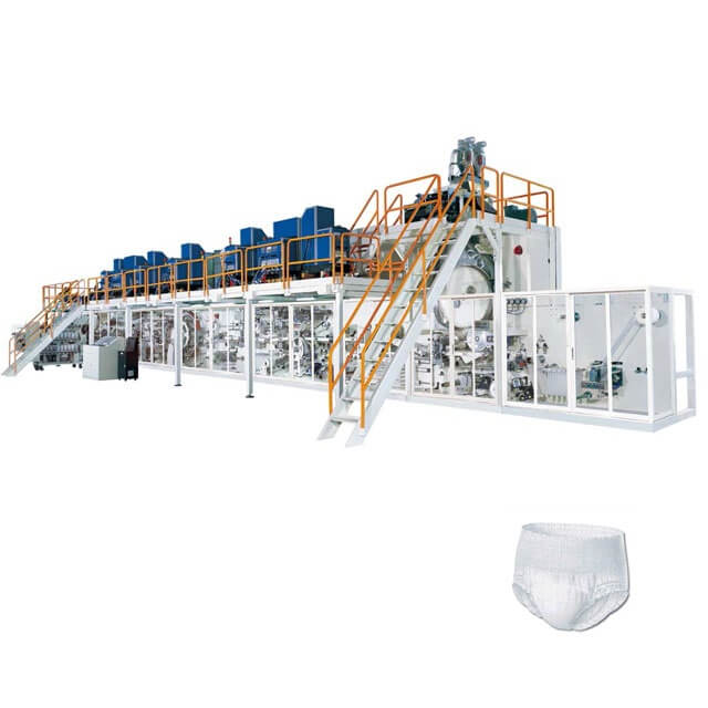 Semi Servo Pull Up Adult Diaper Making Machine