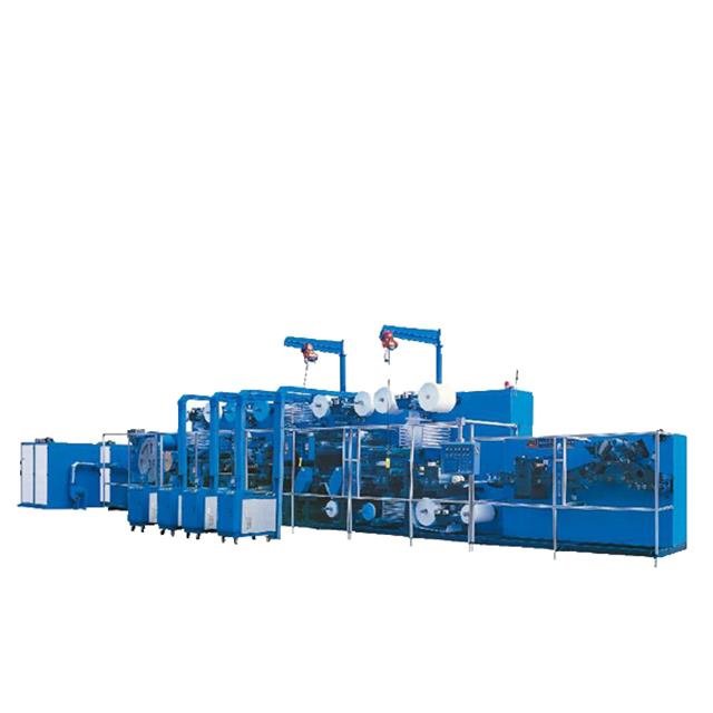Used Touch Screen Control Adult Diaper Manufacturing Machine