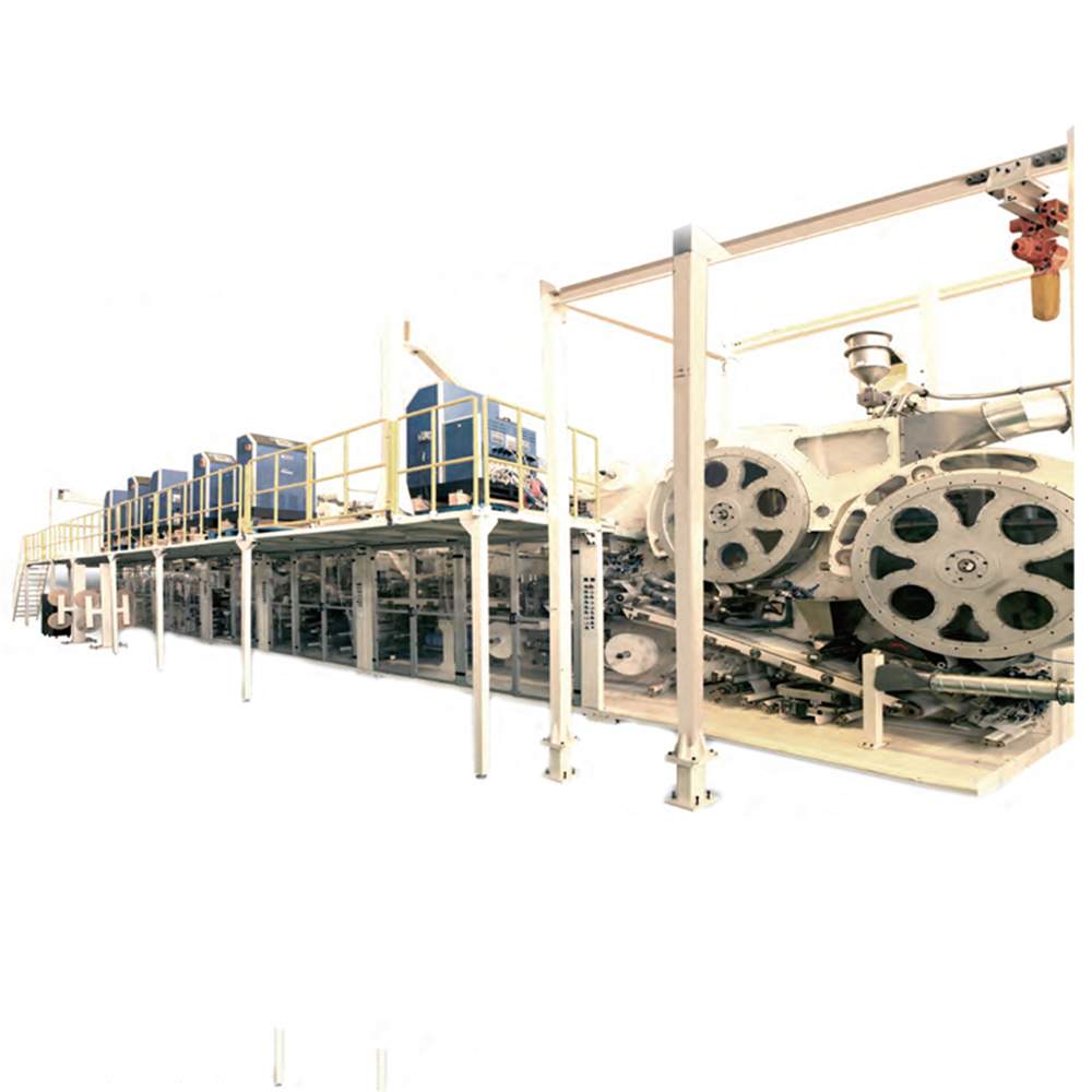 3-Shaft Mechanical Drive Baby Diaper Production Machine