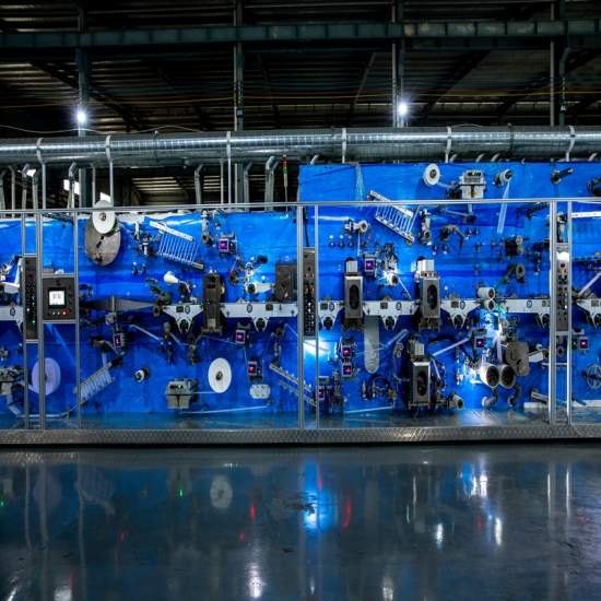 600 Pcs/Min Baby Diaper Making Machine, with the Stacker