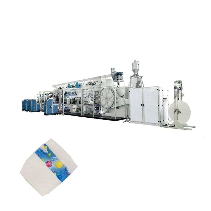 Advanced Full-Servo Baby Diaper Production Line, 500 Pcs/Min