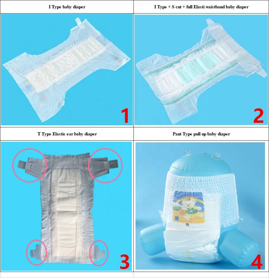 Brand New Full Servo Big Waistband Baby Diaper Machine