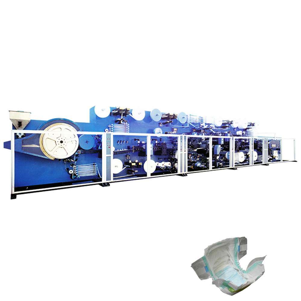 Automatic Full Servo Baby Diaper Machines with PLC System - Topper