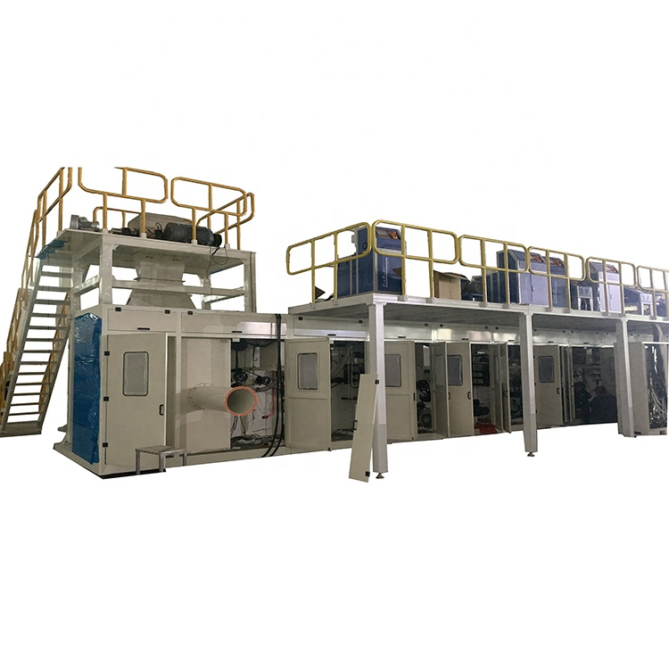 Double Layer Enclosure Leakage Proof Baby Diaper Machine