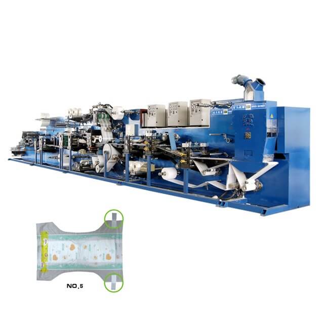 Economic Type Classic I Shape Baby Diaper Machine