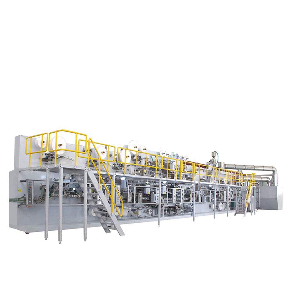 Economical Double Wings Baby Diaper Making Machine