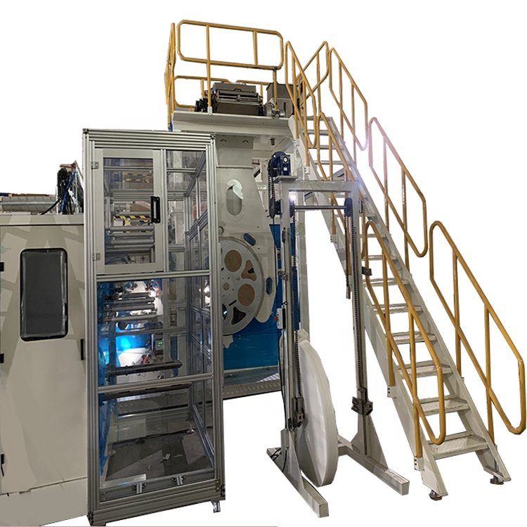 Full Servo Touch Screen Control Baby Diaper Making Machine